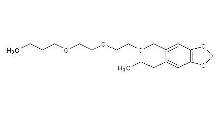structural formula of synergistic ether