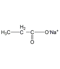 sodium lactate structural formula