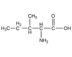 l-isoleucine structural formula