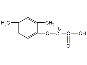 4-chloro-2-methylphenoxyacetic acid structural formula