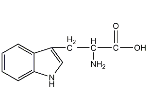 l-tryptophan structural formula