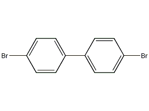 dibromobiphenyl structural formula