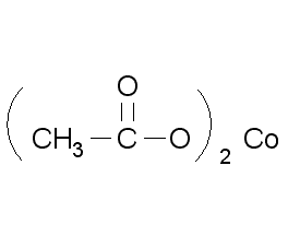 cobalt acetate structural formula