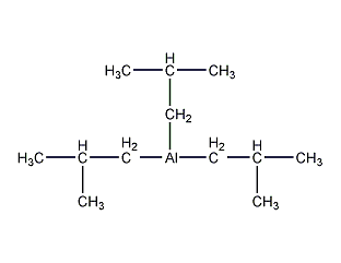triisobutyl aluminum structural formula