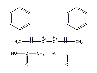 n,n'-dibenzylethylenediamine diethyl ester structural formula