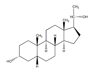 progesterone structural formula