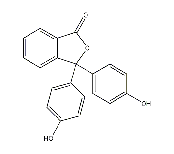 phenolphthalein structural formula