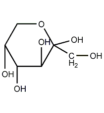 d-fructose structural formula