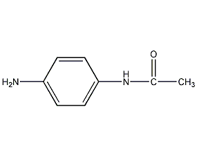 p-aminoacetanilide structural formula