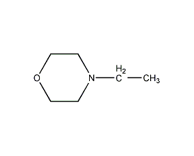 4-ethylmorpholine structural formula