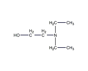 n,n-diethylethanolamine structural formula