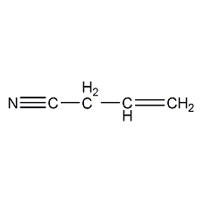 allyl cyanide structural formula