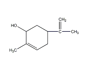 l-carveol structural formula