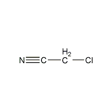 chloroacetonitrile structural formula