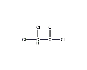 dichloroacetyl chloride structural formula