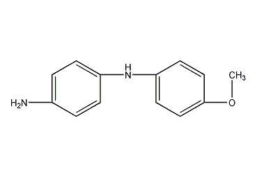 structural formula of metaamine blue salt b