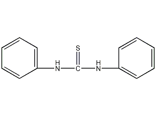 n,n'-diphenylthiourea structural formula