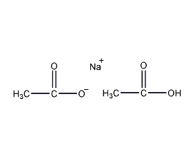 sodium diacetate structural formula