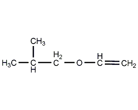 Isobutyl vinyl ether structural formula