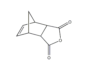 Norbornene diic anhydride structural formula