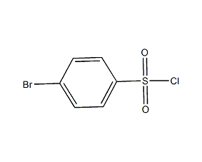structural formula of p-bromobenzenesulfonyl chloride
