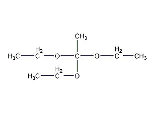 structural formula of triethyl orthoacetate