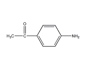 p-aminoacetophenone structural formula