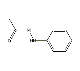 β-acetylphenylhydrazine structural formula