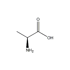 l-alanine structural formula
