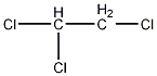 1,1,2-trichloroethane structural formula