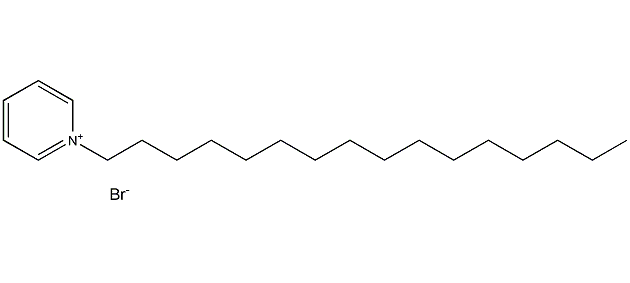 hexadecylpyridinium bromide structural formula