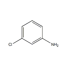 3-chloroaniline structural formula