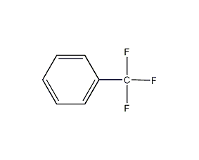 structural formula of trifluorotoluene