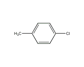 4-chlorotoluene structural formula