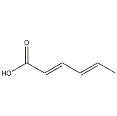 sorbic acid structural formula