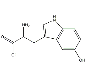 DL-5-hydroxytryptophan structural formula