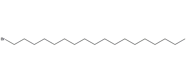 1-bromooctadecane structural formula