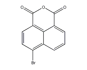 4-bromo-1,8-naphthalene anhydride structural formula