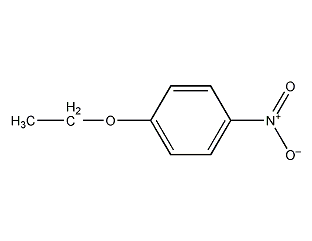 structural formula of p-nitrophenylethyl ether