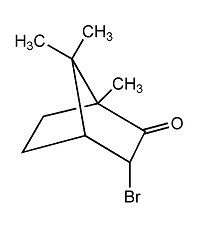 d-bromocamphor structural formula