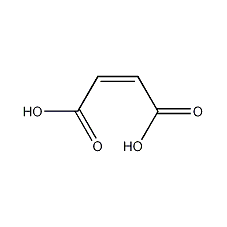 maleic acid structural formula