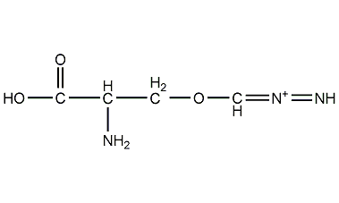 diazoserine structural formula