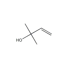 2-methyl-3-buten-2-ol structural formula