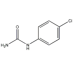 4-Chlorophenylurea Structural Formula