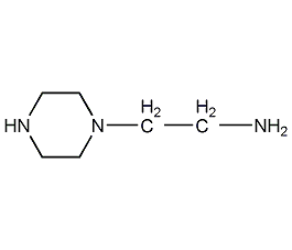 N-(2-aminoethyl)piperazine structural formula