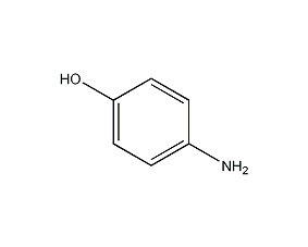 p-aminophenol structural formula