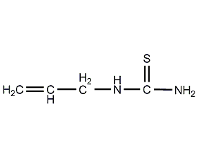 allylthiourea structural formula