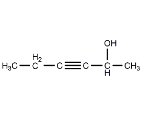 3-hexyn-2-ol structural formula