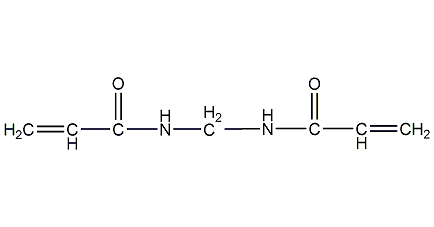 n,n'-methylenebisacrylamide structural formula