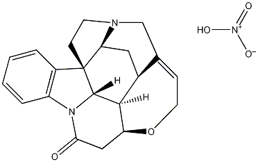 strychnine nitrate structural formula
